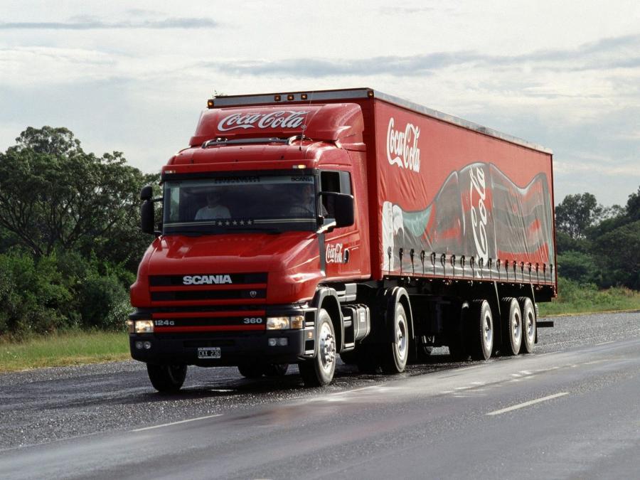  Scania T124G 360 4x2 1995 года  (фото 1 из 3)